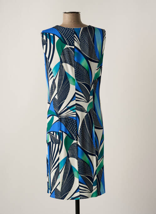 Robe mi-longue bleu GEVANA pour femme