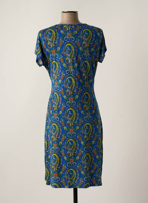 Robe mi-longue bleu REVD'ELLE pour femme