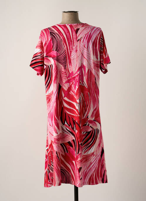 Robe mi-longue rose HAJO pour femme