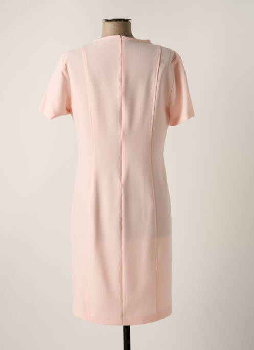 Robe mi-longue rose MODISSIMO pour femme