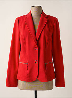 Blazer poches rouge BARBARA LEBEK femme