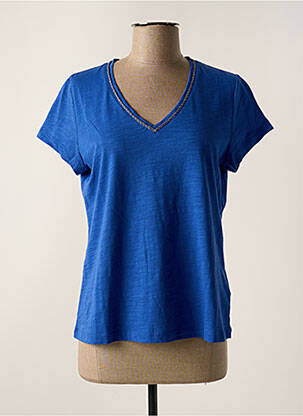 T-shirt bleu ÉTYMOLOGIE pour femme