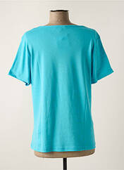 T-shirt bleu I.ODENA pour femme seconde vue