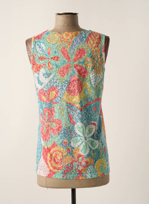 Débardeur bleu GRIFFON pour femme