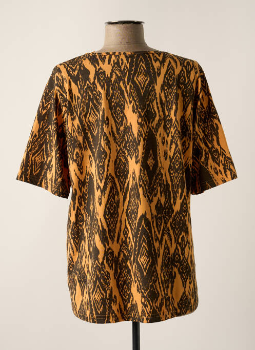 T-shirt orange CISO pour femme