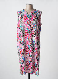 Robe de plage sans manche rose EGATEX femme