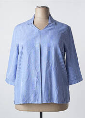 Blouse bleu ELEANE pour femme seconde vue