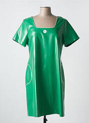 Robe courte vert HIPPOCAMPE pour femme seconde vue