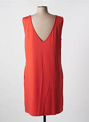 Robe mi-longue orange MAMATAYOE pour femme seconde vue