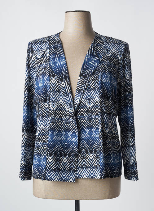 Blazer bleu GEVANA pour femme