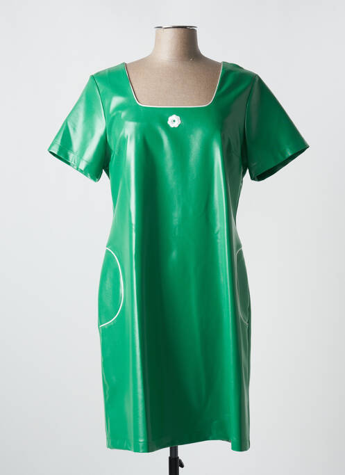 Robe courte vert HIPPOCAMPE pour femme