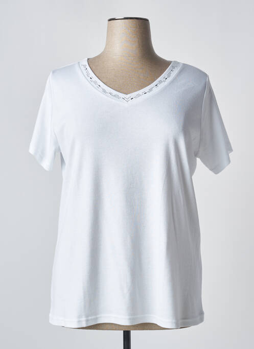 T-shirt blanc I.ODENA pour femme