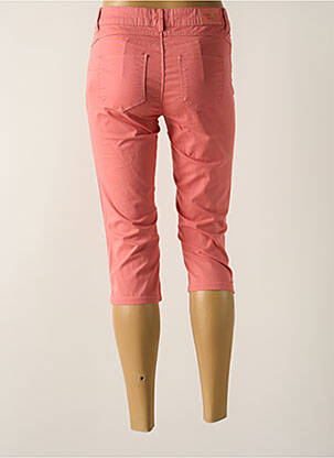 Corsaire stretch taille normale rose C'EST BEAU LA VIE femme