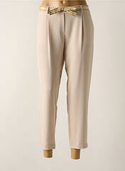 Pantalon 7/8 beige PLEASE pour femme seconde vue