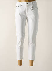 Pantalon 7/8 blanc ANNA MONTANA pour femme seconde vue