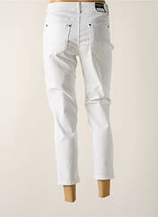 Pantalon 7/8 blanc ANNA MONTANA pour femme seconde vue