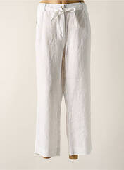 Pantalon 7/8 blanc JULIE GUERLANDE pour femme seconde vue