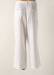 Pantalon 7/8 blanc JULIE GUERLANDE pour femme seconde vue