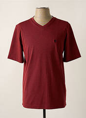 T-shirt rouge HAJO pour homme seconde vue