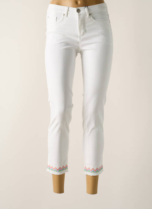 Pantalon 7/8 blanc STARK pour femme