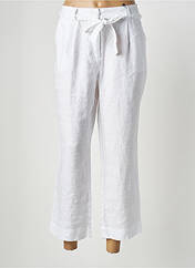 Pantalon 7/8 blanc JULIE GUERLANDE pour femme seconde vue