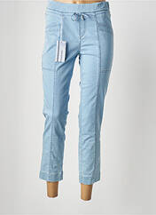 Pantalon 7/8 bleu ANNA MONTANA pour femme seconde vue