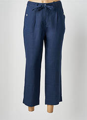 Pantalon 7/8 bleu JULIE GUERLANDE pour femme seconde vue