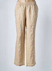 Pantalon droit beige BARBARA LEBEK pour femme seconde vue