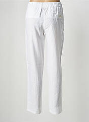 Pantalon droit blanc ÉTYMOLOGIE pour femme seconde vue