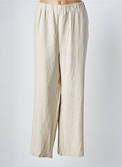 Pantalon large beige CISO pour femme seconde vue