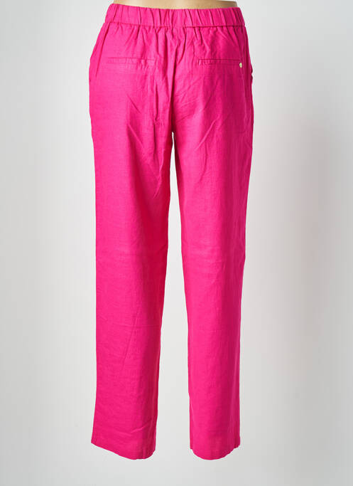 Pantalon droit rose ÉTYMOLOGIE pour femme