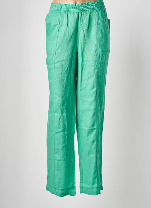 Pantalon droit vert BARBARA LEBEK pour femme