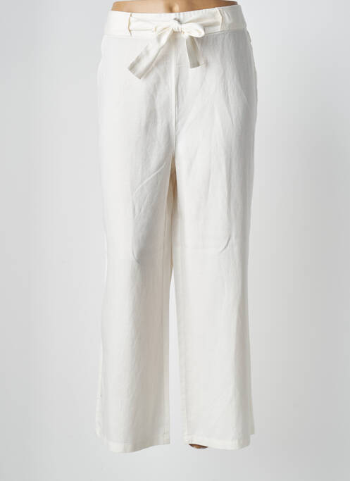 Pantalon large beige C'EST BEAU LA VIE pour femme