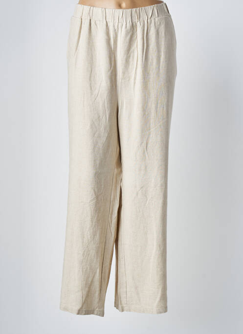 Pantalon large beige CISO pour femme