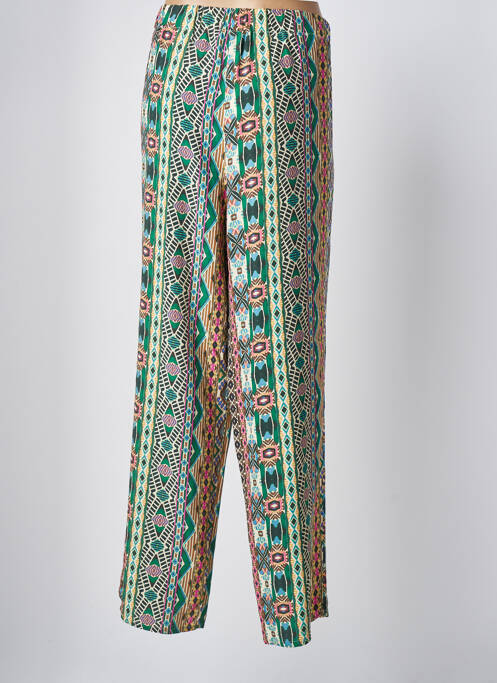 Pantalon large beige GEVANA pour femme