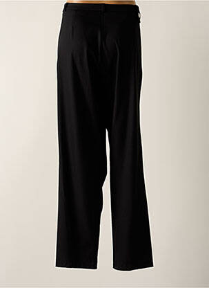 Pantalon droit stretch taille haute noir HIGH femme