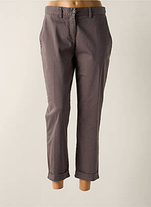Pantalon 7/8 stretch taille normale gris PAUL SMITH femme