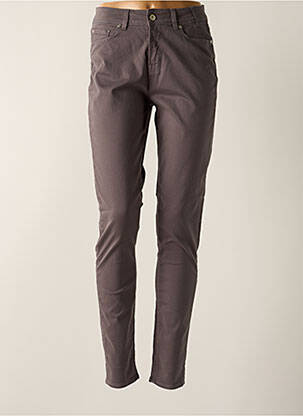 Pantalon slim taille haute taille haute gris PAUL SMITH femme