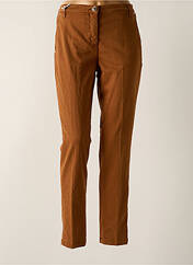 Pantalon chino marron JACOB COHEN pour femme seconde vue