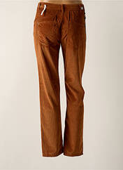 Pantalon droit marron HIGH pour femme seconde vue