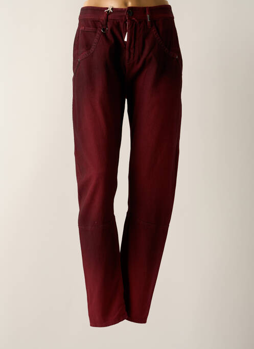 Pantalon droit rouge HIGH pour femme