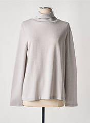 Pull col roulé gris OSCALITO pour femme seconde vue