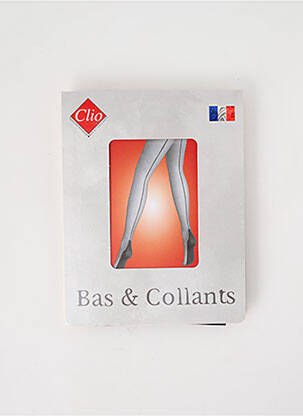 Collants bas/collant noir CLIO femme