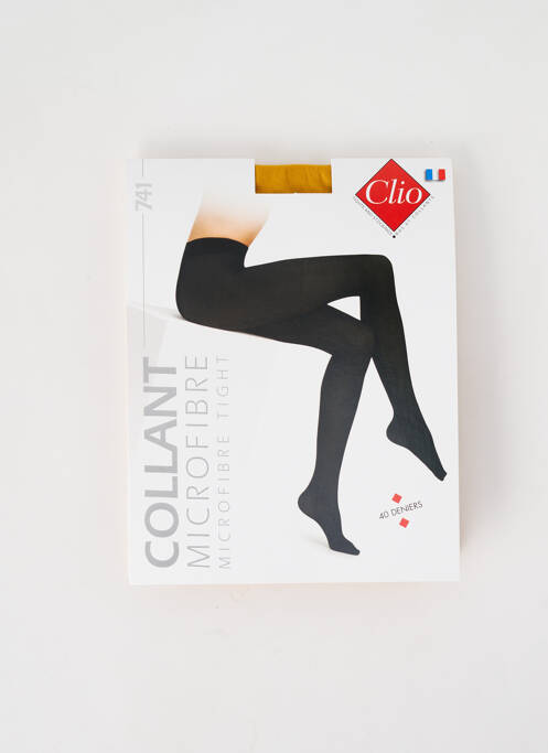 Collants orange CLIO pour femme