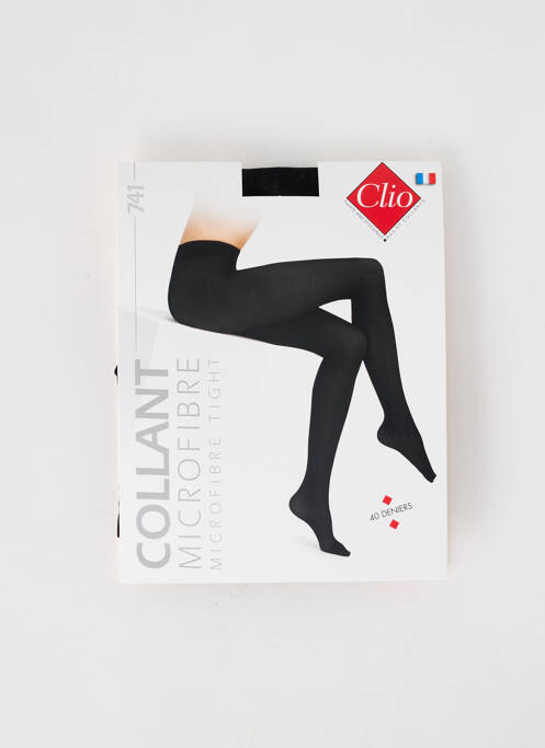 Collants noir CLIO pour femme