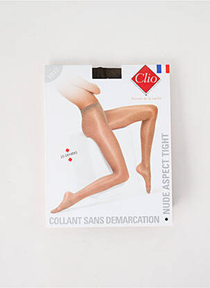 Collants gris CLIO pour femme