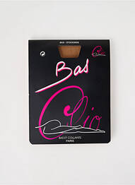 Bas maintien jarretelles chair CLIO femme