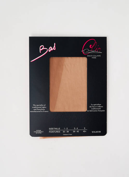 Bas chair CLIO pour femme