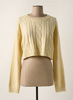 Pull beige SEE U SOON pour femme