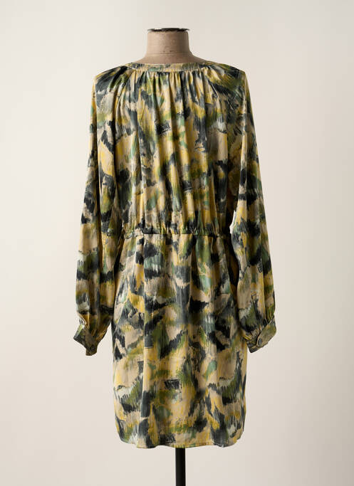 Robe courte vert SEE U SOON pour femme